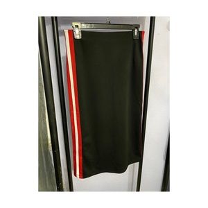 K/lab midi skirt with side stripes